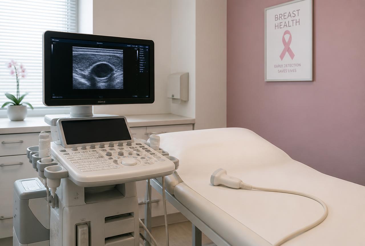 Ultrazvučni aparat za pregled dojki u Dijagnostičkom centru za dojku u Sarajevu